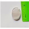 Image 1 : 26)  NATURAL 17 CT OVAL DENDRITIC OPAL GEM-