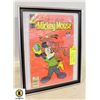 Image 1 : VINTAGE MICKEY MOUSE COMIC IN FRAME