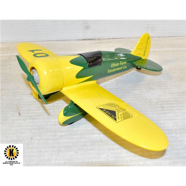 FARM EQUIPMENT DIECAST AIRPLANE