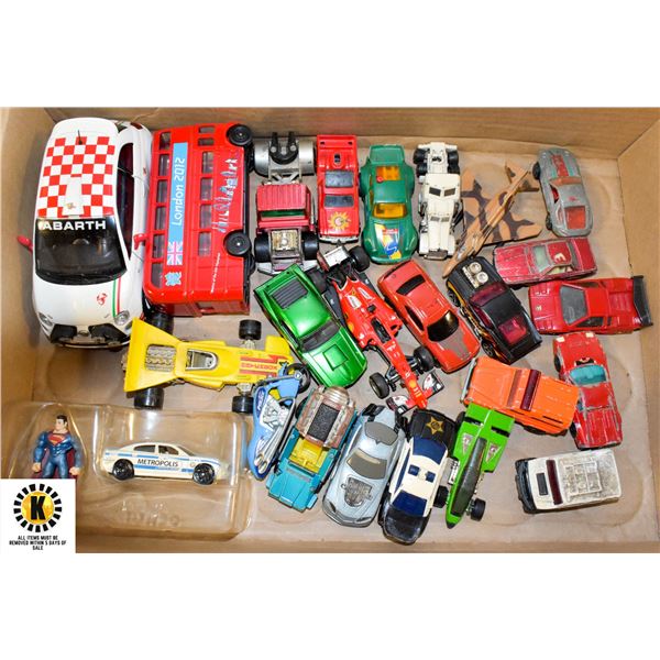 TRAY OF DIECAST CARS