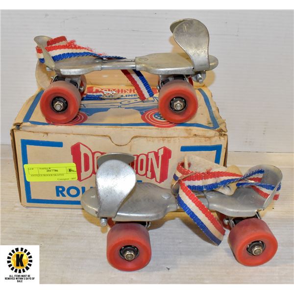 ANTIQUE ROLLER SKATES