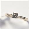 Image 3 : BZ1215-53 10K YELLOW GOLD DIAMOND RING (SIZE 6)