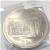 Image 2 : BZ1215-77 SILVER MONTREAL 1976 OLYMPIA $10 COIN