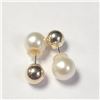 Image 1 : BZ1215-69 10K YELLOW GOLD FRESH WATER PEARL 2IN1
