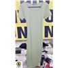 Image 1 : NEW YACUN SIZE M GREEN 1PC 3/4 LENGTH COTTON DRESS