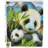 Image 1 : NEW DIY PAINT BY NUMBERS 50CM X 40CM PANDAS