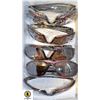 Image 1 : 6 PAIRS OF BURGUNDY MODERN ITALIAN SUNGLASSES
