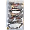 Image 1 : 6 PAIRS OF BURGUNDY MODERN ITALIAN SUNGLASSES
