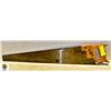 Image 1 : VINTAGE HANDSAW 30"