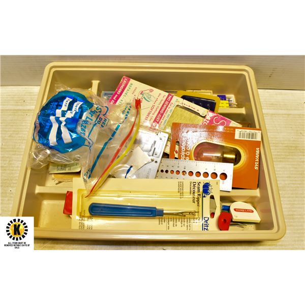 SEWING ITEMS TRAY