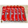 Image 1 : 6 NEW PACKS MILWAUKEE 10PC 18MM SNAP-OFF BLADES