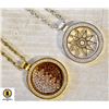 Image 1 : 2 NEW CARLO BIAGI INTERCHANGABLE NECKLACES