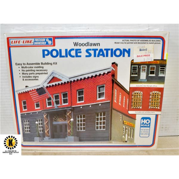 TO SCALE MODEL - WOODLAWN POLICE STATION