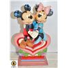 Image 1 : JIM SHORE - MICKEY AND MINNIE LOVE STATUE