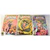 MARVEL KA-ZAR #1-3 COMIC LOT