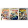 Image 1 : MARVEL IRON MAN #123-125 COMIC LOT