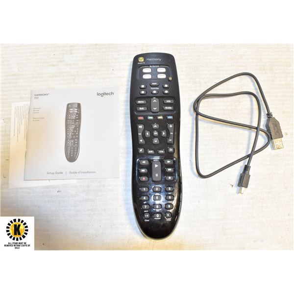 LOGITECH HARMONY PROGRAMMABLE REMOTE