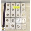 Image 1 : 5 SHEETS CANADIAN UNCIRCULATED NICKELS - VARIOUS D