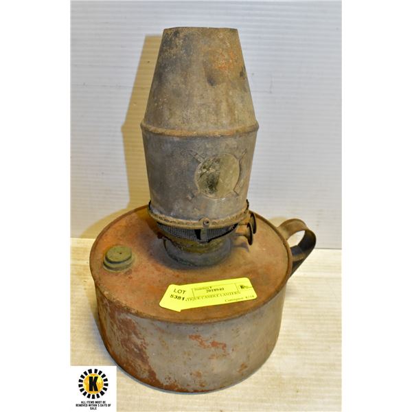 ANTIQUE CANDLE LANTERN
