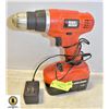 BLACK & DECKER CORDLESS DRILL WITH CHARGER