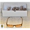 Image 1 : 6 PAIRS OF BROWN  MODERN SUNGLASSES