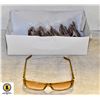 Image 1 : 6 PAIRS OF BROWN  MODERN SUNGLASSES