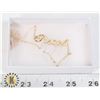 NEW GOLD TONE HOROSCOPE CHAIN PISCES