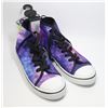 NEW WOMENS SIZE 9 HIGH TOP COSMIC PATTERN