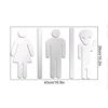 Image 1 : NEW BATHROOM DOOR DECALS GIRL/BOY/ALIEN