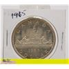Image 1 : 1965 CANADIAN SILVER DOLLAR