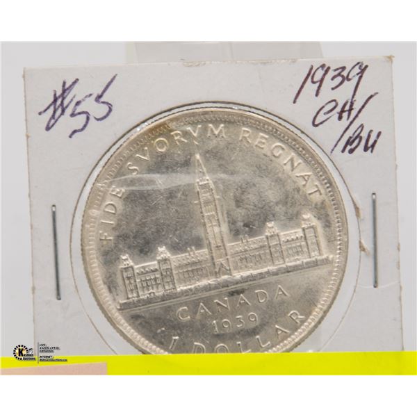 1939 CANADIAN SILVER DOLLAR