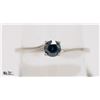 Image 1 : BZ1140-1 10K BLUE DIAMOND RING