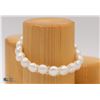 Image 1 : BZ1140-21 FRESH WATER PEARL FLEXIBLE BRACELET