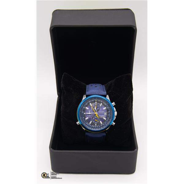 NEW CITIZEN "BLUE ANGELS" ECO-DRIVE MOVEMENT