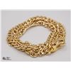 Image 1 : LONG GOLD PLATED MENS CHAIN