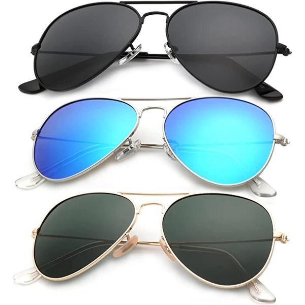 NEW REPACKED SET OF 3 KALIYADI POLARISED AVIATOR