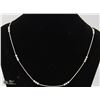 Image 1 : BZ1140-38 SILVER 16" NECKLACE