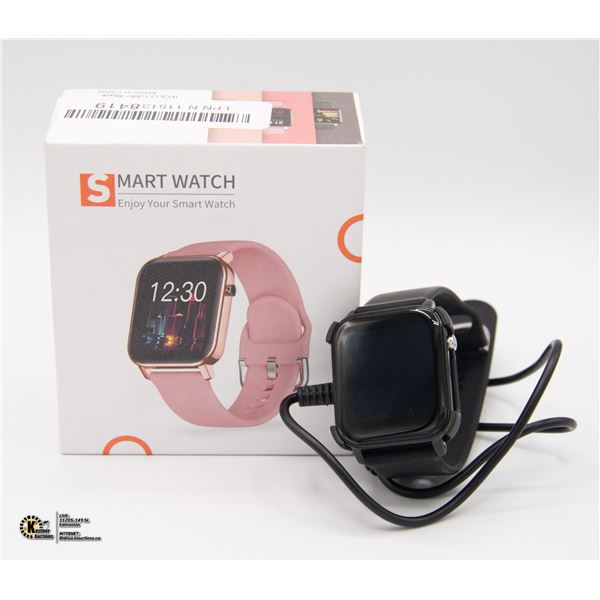 BLACK FITNESS SMART WATCH