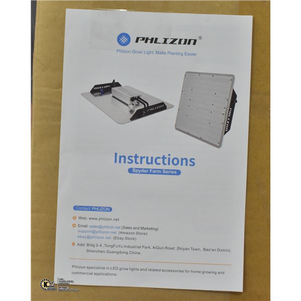 NEW PHLIZON LED GROW LIGHT