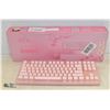 NEW AKKO PINK LED GIRLS KEYBOARD