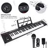 Image 1 : NEW UNPACKED ZARUNS 61 KEY ELECTRONIC KEYBOARD