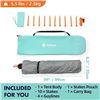 Image 2 : REPACKED FALNEX POP UP BEACH/CAMPING TENT