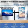 Image 2 : NEW REPACKED CHARMOUNT 10 - 27" DUAL MONITOR