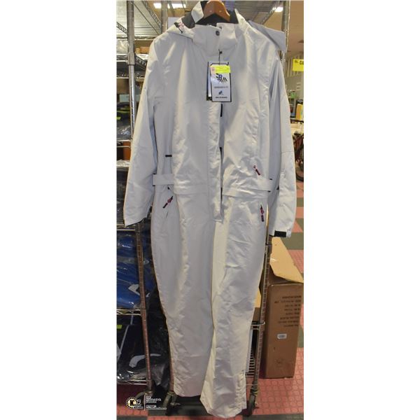 NEW SIZE LARGE SEARIPE WHITE SKI SUIT