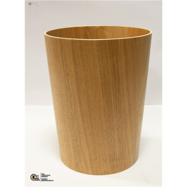 NEW BAMBOO STYLE OFFICE / HOME DECOR TRASH CAN