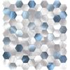 Image 1 : NEW REPACKED SET OF 10 PEEL AND STICK BACKSPLASH