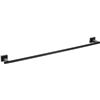 Image 1 : BRAND NEW MATTE BLACK 24" S.S. TOWEL BAR WITH