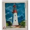 Image 1 : NEW DIY PAINT BY NUMBERS 50CM X 40CM LIGHTHOUSE