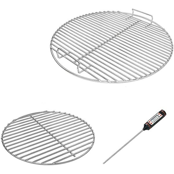 NEW REPLACEMENT COOKING GRATE WITH THERMOMETER