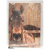 Image 1 : NEW HORSE WALL DECOR 20" X 28"